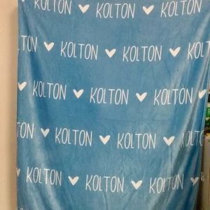 Custom Baby blanket "Kolton"